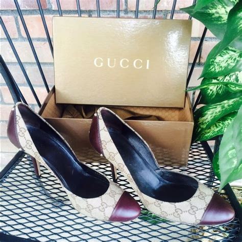 gucci rubber heels dupe|gucci heels size 10.